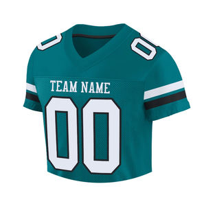 Camiseta de fútbol americano transpirable de alta calidad, competición de entrenamiento de secado rápido, camiseta de fútbol Unisex para jóvenes - Product Image 3