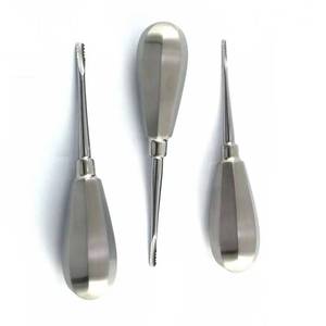 Elevador de raíces para profesionales dentales Instrumento de extracción de dientes de acero inoxidable con mango ergonómico - Product Image 6