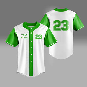 Ropa deportiva personalizada OEM, jersey de béisbol transpirable, sublimación, serigrafía, impresión digital, para hombre y mujer, diseño propio - Product Image 1
