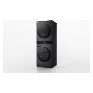 Lavasciuga 12 + 10 Kg WASHTOWER WT1210BBF AI DD Platinum negro clase AC 1400giri/min (60x66x165,5cm) - Product Image 4