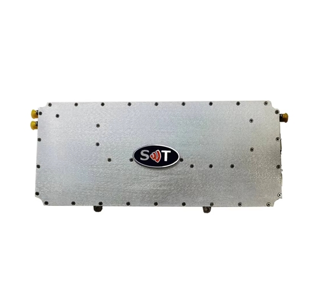 High-Power UHF Solid State RF Power Amplifier 400-1500 MHz 37 DBm Broadcast Wireless Communication Applications Model