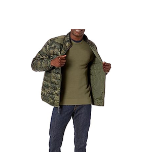 Chaqueta de Lona Acolchada Impermeable y Cómoda para Hombre, Otoño Invierno 2025, Venta al por Mayor, Logotipo Personalizado Bordado, Cuello Mao, Camuflaje - Product Image 4