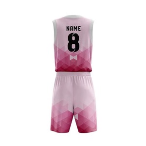 Uniformes de basket-ball nouveau design vêtements de basket-ball très vendus ensemble d'uniformes de basket-ball sublimés à séchage rapide pour enfants avec logo vêtements de sport - Product Image 6