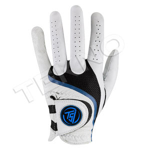 Fabricante personalizado, guantes de golf de cuero Cabretta, logotipo de Parche de goma para mano izquierda y derecha para deportes - Product Image 6