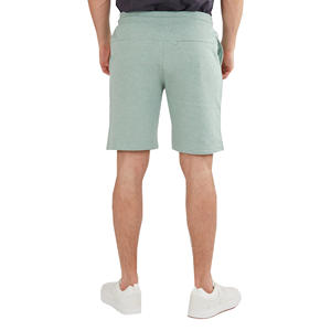 Short de survêtement décontracté 100% coton pour hommes confortable et durable taille moyenne motif solide short uni respirant - Product Image 2