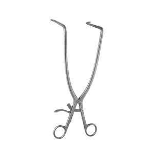 Retractor de discectomía veterinaria de acero inoxidable 7 "20*70mm hoja fenestrada derecha, Punta izquierda con retractores de dientes para veterinarios - Product Image 4