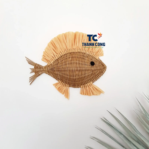 Vietnam Décoration murale en rotin faite à la main pour enfant Top vente, nouvelle arrivée, prix de gros, personnalisable, livraison rapide - Product Image 1