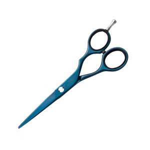 กรรไกรตัดผมแบบแฟนซี พร้อมที่พักนิ้ว ใบมีดคม สำหรับใช้ในร้านเสริมสวย คุณภาพดีเยี่ยม ผลิตจากเหล็กกล้าไร้สนิมชั้นดี - Product Image 4