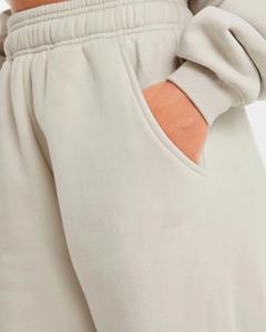 Pantalons de sport décontractés à taille haute et à cordon de serrage, couleur unie, pour femmes, taille plus, pantalons de survêtement personnalisés pour femmes - Product Image 6