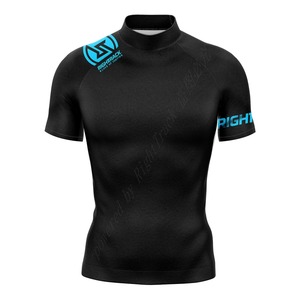 T-shirt de surf à manches courtes pour hommes Arch Wave Righttrack Performance Maillot de bain moulant Upf 50 + Rashguard Vacation Beachwear - Product Image 3