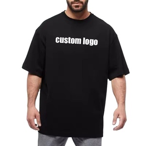 เสื้อยืดโอเวอร์ไซส์ผู้ชายคุณภาพสูง ผ้าฝ้าย 100% ระบายอากาศได้ดี แห้งเร็ว มีหลายขนาดและหลายสี เสื้อยืดลำลองสุดฮิต - Product Image 1