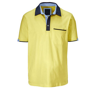 Logotipo personalizado bordado 100% algodón personalizado bordado transpirable logotipo personalizado hombres Golf negocios uniforme Color sólido Polo camisa - Product Image 3