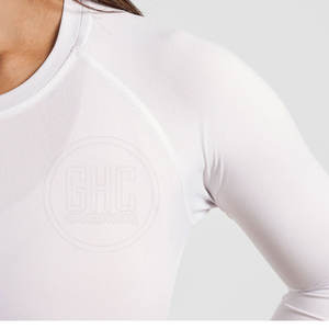 Vente en gros de chemises de compression pour femmes vêtements d'entraînement chemises de compression pour femmes chemises de compression à manches longues - Product Image 3