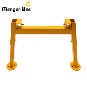 Soporte Ajustable de Metal para Base de Colmena, Recubierto de Amarillo, para Apicultura - Product Image 2