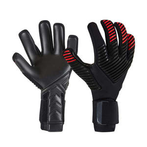 Nouveaux gants de gardien de but pour adultes en latex, à doigts entiers, avec sangle de poignet réglable, bouts de doigts confortables personnalisés, entraînement au football, fitness - Product Image 6