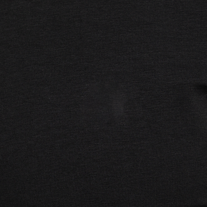 เสื้อยืดผู้ชายแบบแห้งเร็วผ้าโพลีเอสเตอร์100% แบบกำหนดเองโลโก้ทรงหลวมเข้ารูปสีดำทึบการจัดวางโลโก้ด้านหน้า - Product Image 5