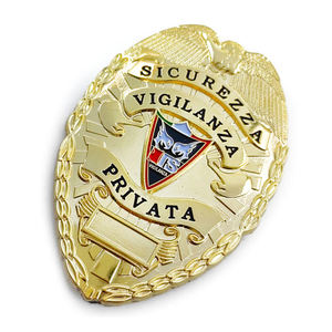 Badge d'investigation de l'Association nationale des pompiers, logo personnalisé en usine, 3D, protection incendie, support en métal électro-plaqué, sécurité - Product Image 5