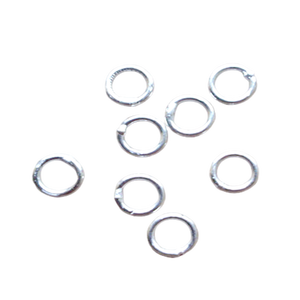 925 Silver 8mm Open Jump <b>Ring</b>, <b>THICK</b> <b>Rings</b> Sterling Silver Jump <b>Rings</b> for Jewellery Making Silver Jewelry Findings - Product Image 5