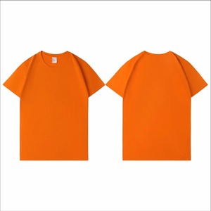 200g Heavy Duty 100% algodón manga corta hombres mujeres estudiante verano Simple BF estilo Loose Fit Top - Product Image 3