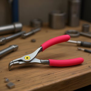 Alicates de punta curva USAG 90 para circlips externos - Product Image 3