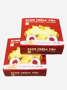 Wholesale Eco-friendly 1mm Thickness Ivory <b>Board</b> Recycled Paper <b>Boxes</b> from Vietnam for <b>Cake</b> Shrimp Cracker Foods Packaging - Product Image 3