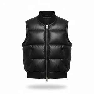 Chaleco acolchado para hombre, transpirable, de alta calidad, precio al por mayor de invierno, ropa informal, chaleco acolchado de color personalizado - Product Image 1