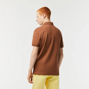 Polo de Verano Esencial para Hombre, Liso, Manga Corta, 3 Botones, Cuello Clásico, Ropa Básica, Múltiples Colores, Opciones de Talla, Marca Privada - Product Image 2