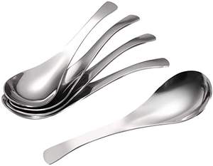 Cuchara de cocina de acero inoxidable para el hogar y el restaurante, cuchara de sopa hecha a mano de acero inoxidable para venta al por mayor - Product Image 4