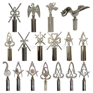 Blue Lodge Poste de bandera de Iglesia unisex para adultos - Product Image 2