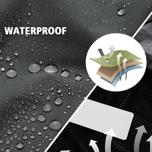 Conjunto de sudadera con cremallera con aspecto exterior a prueba de viento y elegante Conjunto de Sudadera con capucha cortavientos práctico para uso diario - Product Image 6