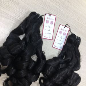 Tissage de cheveux naturels brésiliens vierges, Extensions de cheveux naturels, boucles de princesse, offre groupée, vente en gros - Product Image 4