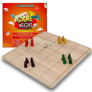 เกมกระดานไม้, chowka Bara, Ashta chamma, katte mane, pakidakali, daayam หรือ thaayam. Kanna Kauri, kavidi kali, Teri Chowk - Product Image 1