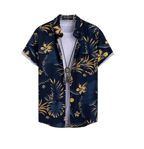<b>Men's</b> Hawaiian <b>Shirt</b> Tropical Short Sleeve Button-Down <b>Shirt</b> Printed Summer Casual Fit <b>Beach</b> Holiday <b>Shirt</b> for <b>Men</b> - Product Image 6