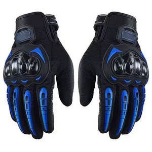 Gants de motocross pour l'extérieur, respirants et antidérapants, protection UV, matériau en cuir, design personnalisé de haute qualité - Product Image 2