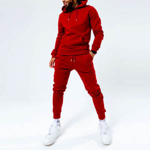 Survêtement d'hiver uni de qualité supérieure pour hommes, style évasé, vêtements personnalisés, impression par transfert thermique, pantalon de survêtement unisexe empilé - Product Image 6