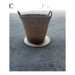 OEM ODM Sustainable Multifunctional Dark Yellow Water Hyacinth <b>Storage</b> Basket 47 Clothing Waste Flexible <b>Storage</b> <b>Boxes</b> <b>Bins</b> - Product Image 4