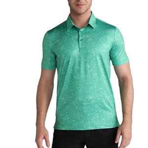 . Polo de golf pour hommes à manches courtes et col conçu pour l'entraînement en plein air et le style de vie décontracté - Product Image 6