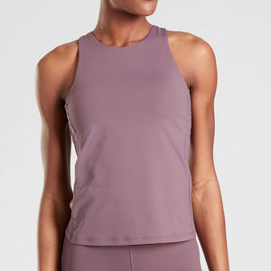 Top qualité dames femmes coton extensible côtelé t-shirt Cami décontracté débardeur avec 100% coton unisexe - Product Image 6