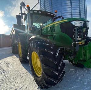 Haute qualité utilisé pour John pour Deere tracteur agricole 4WD petit tracteur avec composants de base moteur à roulement à vendre - Product Image 4