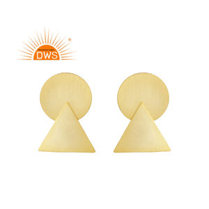 ต่างหูห้อยชุบทอง18K ขายดีที่สุดเครื่องประดับดีมีให้เป็นของขวัญสำหรับผู้หญิง - Product Image 1