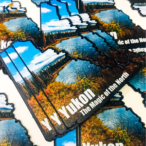 Pegatinas magnéticas de parachoques de coche de goma suave de diseño personalizado de alta calidad, imanes de casilleros y refrigerador de vinilo de calidad - Product Image 4