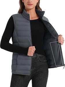 Venta Directa de Fábrica, Chaleco Acolchado con Cierre y Cuello en V, Personalizable, Transpirable, de Alta Calidad, para Hombre, Invierno, Casual - Product Image 3