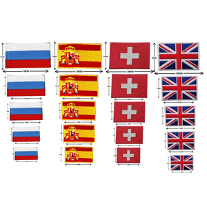 แผ่นป้ายปักตราคุณภาพสูงแผ่นป้ายโลโก้ตราสั่งทำ - Product Image 1