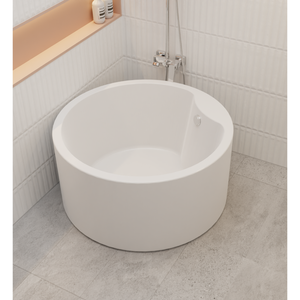 อ่างอาบน้ำ HERA รุ่น 1007 ทรงกลมแบบตั้งพื้น - Product Image 2