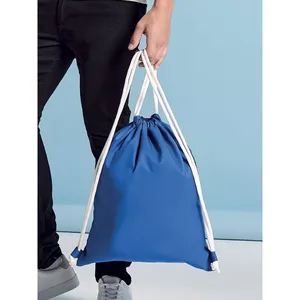 Custom Icon Drawstring <b>Backpack</b> for Promotional Sport Merchandising - Product Image 3