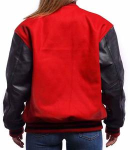 Varsity Letterman pour hommes Baseball Bomber Jacket composé de manches en cuir et de laine Body Varsity Jacket - Product Image 5