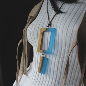 Collar de cordón de cera de latón de tendencia, el mejor regalo de fiesta para niñas, Gargantilla, collar, bordado de diseñador para joyería de fiesta de mujer - Product Image 4