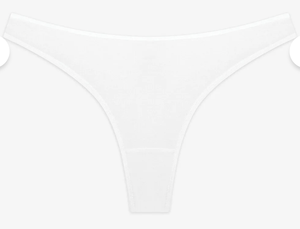 Culotte de bikini noire taille haute en tricot floral romantique avec logo à la taille – Échantillon - Product Image 3