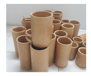 Tasses en bambou faites à la main de qualité supérieure du Vietnam, tasses biodégradables compostables écologiques parfaites pour l'exportation sur le marché mondial - Product Image 5