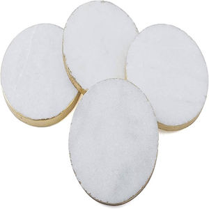 Dessous de verre et napperons de style classique faits à la main Tapis de bol en rotin avec coussin isolant pour table de cuisine - Product Image 5